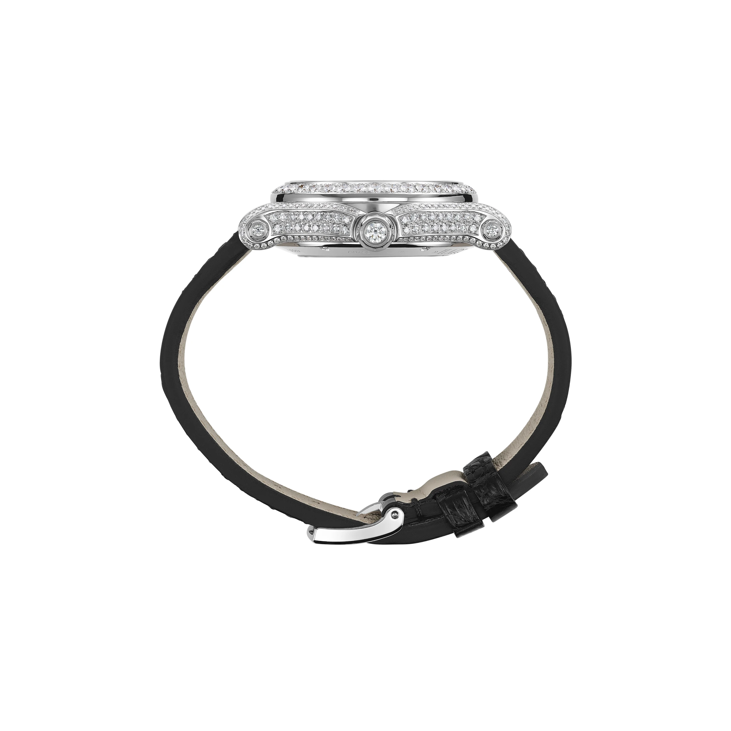 Chopard Happy Sport Ethical 18K White Gold & Diamonds Ladies Watch - Premium Luxury Product