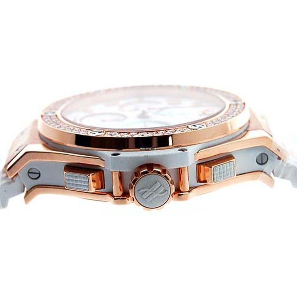 Hublot Big Bang 41mm Porto Cervo Diamonds 18K Rose Gold White Rubber Unisex Watch - Premium Luxury Product