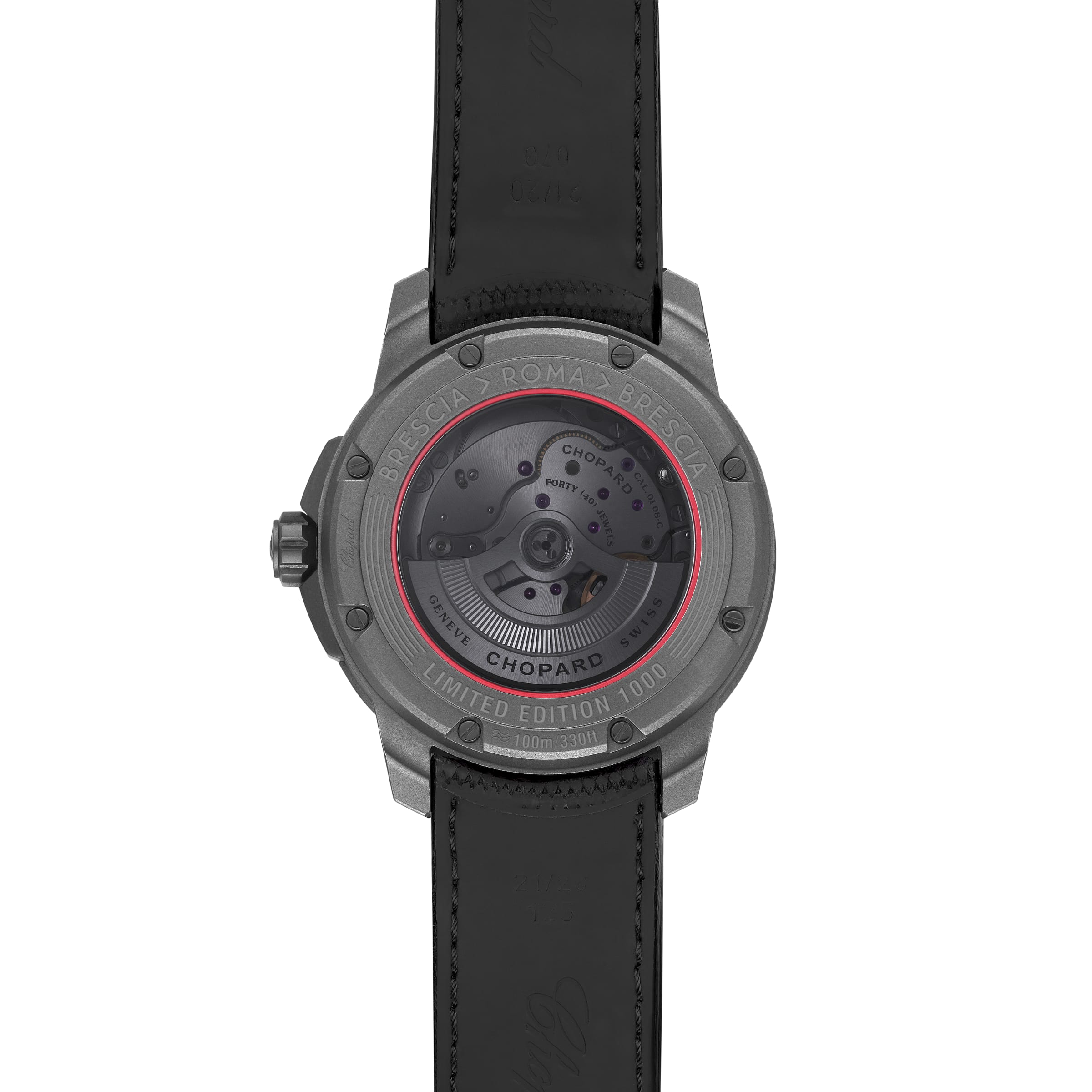 MILLE MIGLIA GTS POWER CONTROL GRIGIO SPECIALE 43 MM, AUTOMATIC, TITANIUM 168566-3007 - Premium Luxury Product