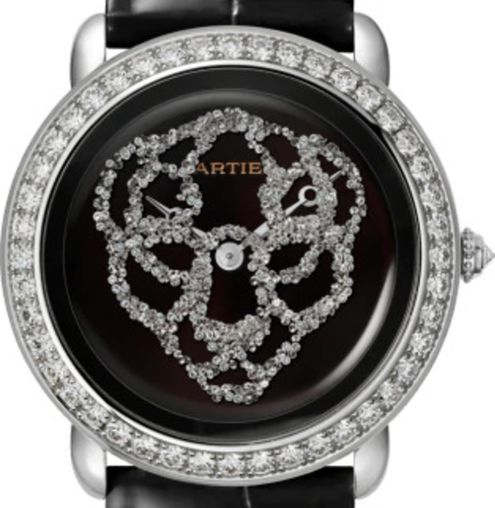Cartier Panthere Revelation D'une Rhodiumized 18K White Gold & Diamonds Lady's Watch - Premium Luxury Product