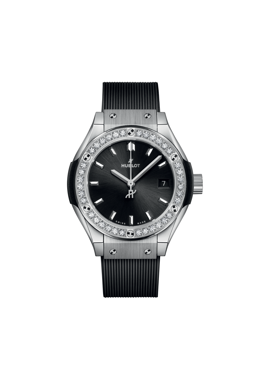 Hublot Classic Fusion Titanium & Diamonds Unisex Watch - Premium Luxury Product