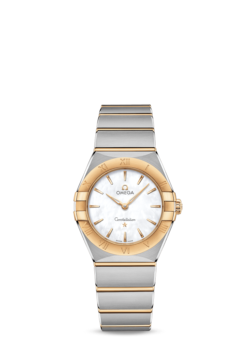 Omega Constellation Quartz Stainless steel & 18K Yellow Gold Lady’s Watch - Premium Luxury Product