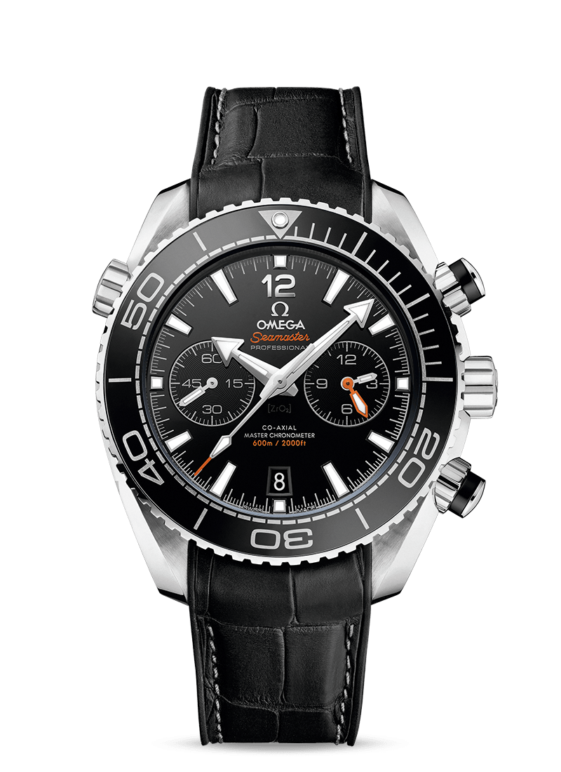 Omega Seamaster Planet Ocean Co-Axial Master Chronometer Chronograph Stainless Steel Men's Watch - Premium Luxury Product