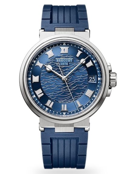 Breguet Marine 5517 18K White Gold Men's Watch - Premium Luxury Product