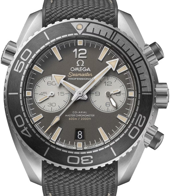 Omega Seamaster Planeta Ocean Chronograph Stainless steel & Ceramic Men's Watch - Premium Luxury Product