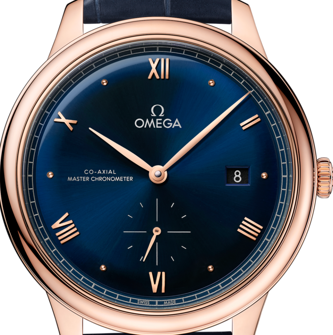 Omega De ville Prestige 18K Sedna™ Gold Men's Watch - Premium Luxury Product