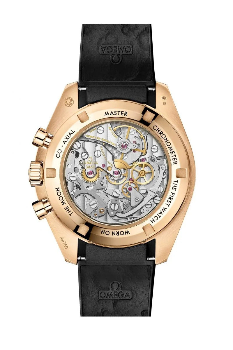 Omega Speedmaster Moonwatch Professional Chronograph 18K Moonshine™ Gold & Ceramic Men's Watch - Premium Luxury Product