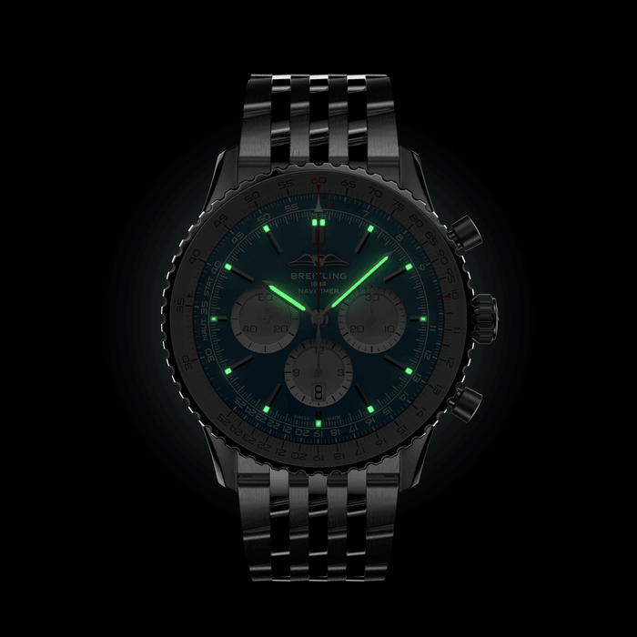 Breitling Navitimer B01 Chronograph 46 Stainless steel Men's Watch - Premium Luxury Product