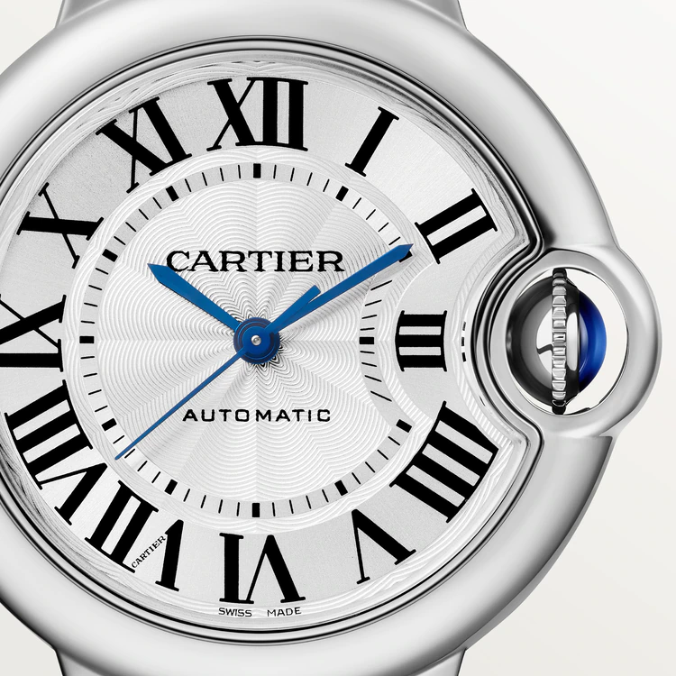 Cartier Ballon Bleu 33 mm Stainless steel Lady's Watch - Premium Luxury Product