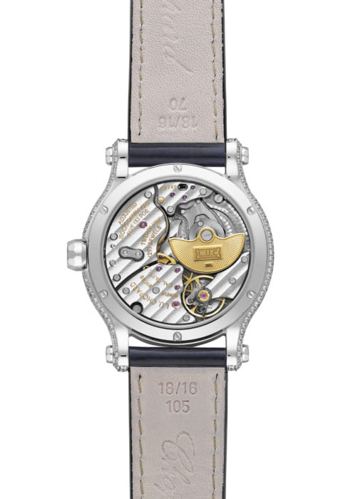 Chopard Happy Sport Joaillerie Ethical 18K White Gold & Diamonds Ladies Watch - Premium Luxury Product
