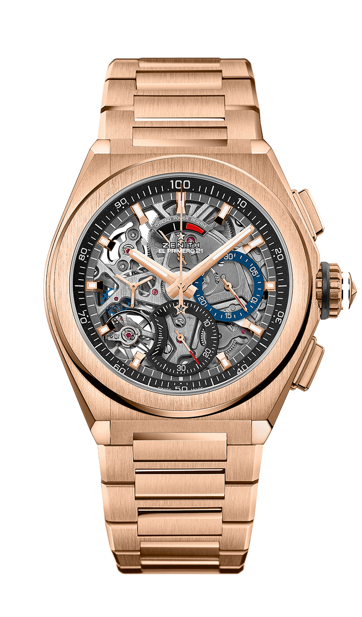 Zenith Defy El Primero 21 Chronograph 18K Rose Gold Men's Watch