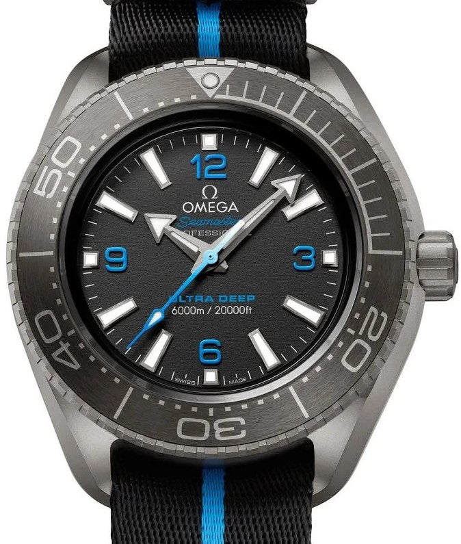 Omega Seamaster Planeta Ocean Titanium & Ceramic Men's Watch - Premium Luxury Product