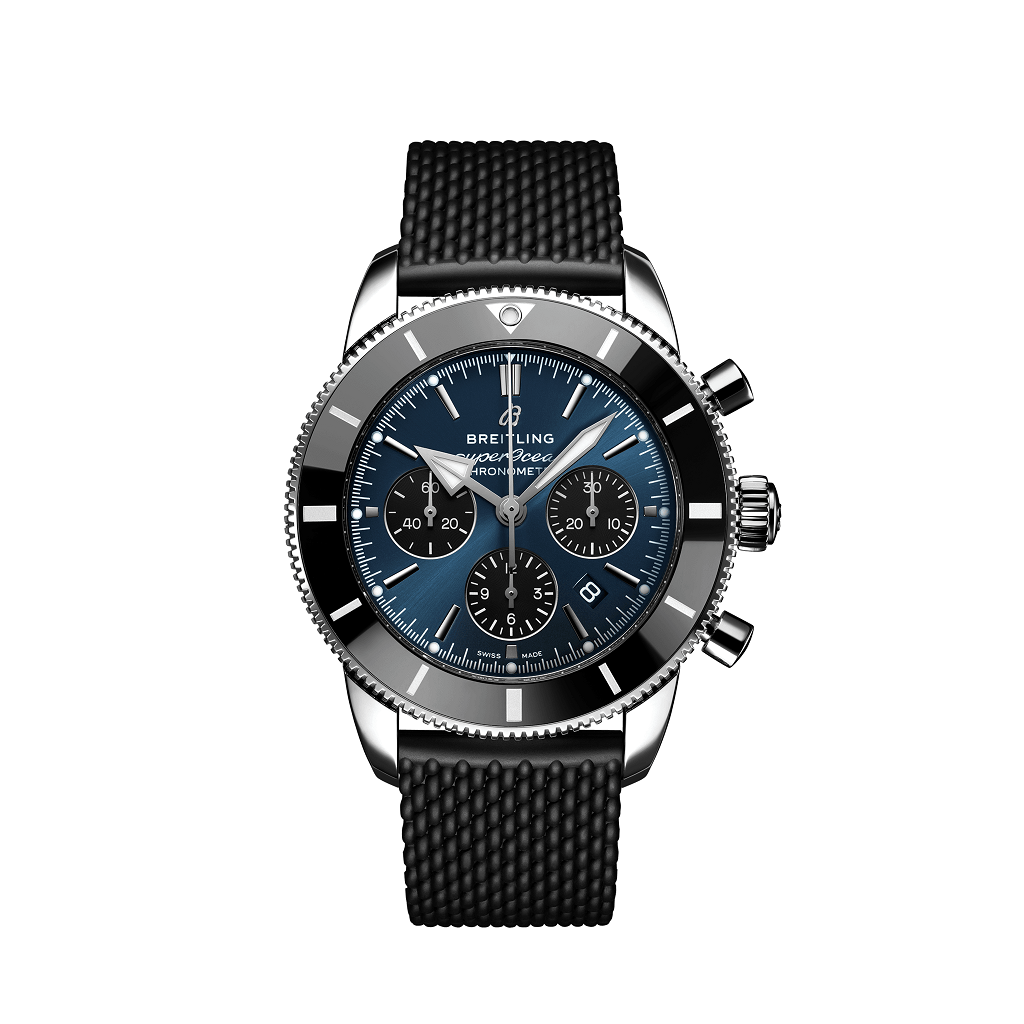 Breitling Superocean Heritage Chrongraph Stainless Steel  Men's Watch - Premium Luxury Product