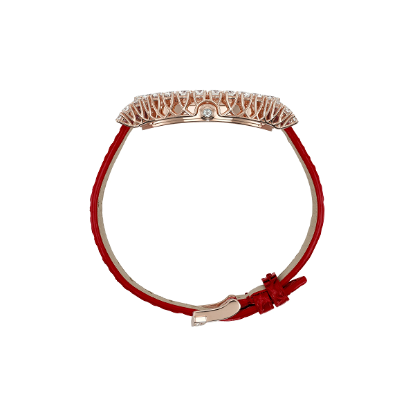 Chopard L'Heure Du Diamant Oval 18k Rose Gold & Diamonds Lady's Watch - Premium Luxury Product