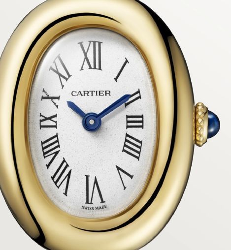 Cartier Baignoire Small model  18K Yellow Gold Lady's Watch - Premium Luxury Product