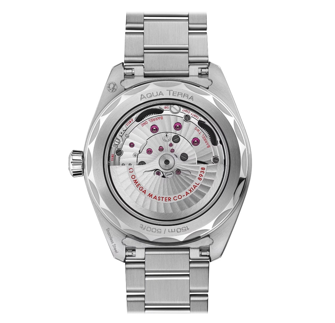 Omega Seamaster Aqua Terra GMT Chronometer Stainless steel &amp; Ceramic Men's Watch - Premium Luxury Product