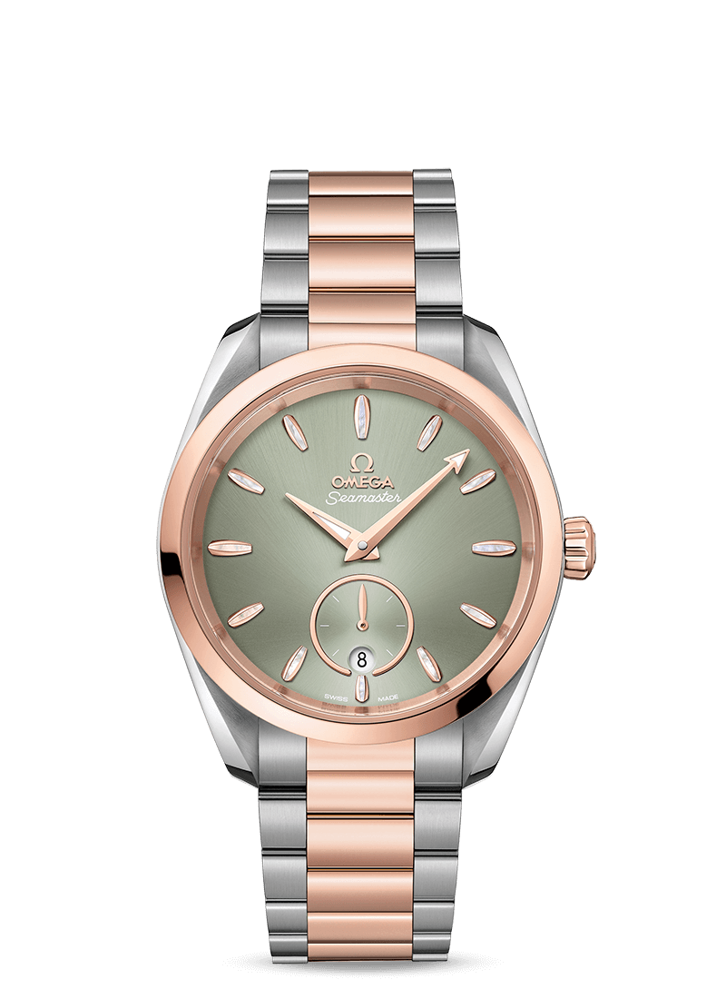 Omega Seamaster Aqua Terra Co-Axial Master Chronometer Stainless Steel & 18K Sedna™ Gold Lady's Watch - Premium Luxury Product