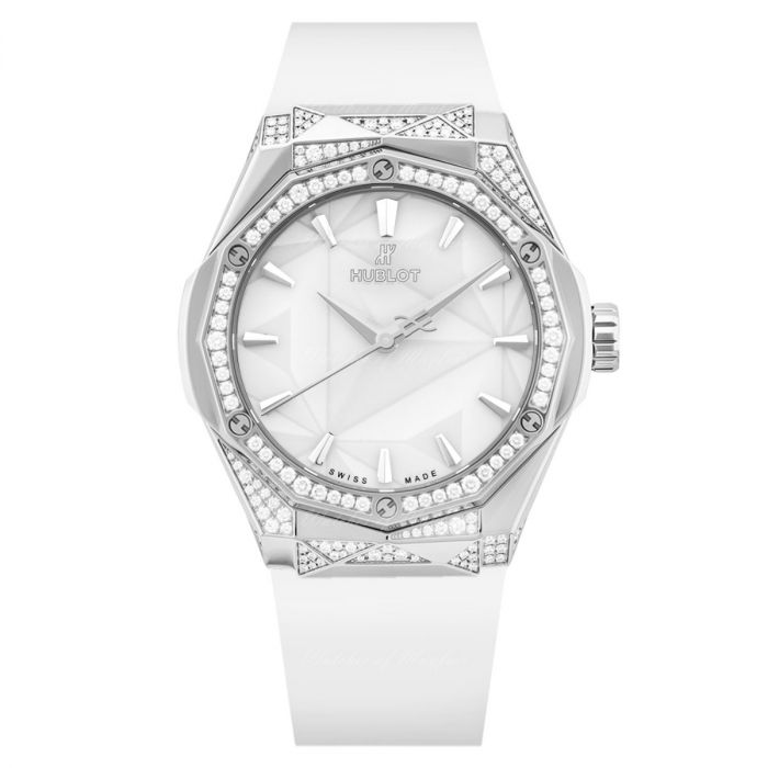 Hublot Classic Fusion Orlinski Titanium & Diamonds Unisex Watch - Premium Luxury Product