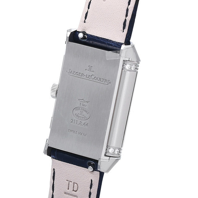 Jaeger-Lecoultre Reverso Classic Duetto Stainless steel & Diamonds Lady's Watch - Premium Luxury Product