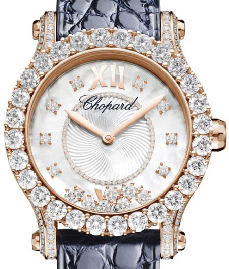 Chopard Happy Sport Joaillerie Ethical 18K Rose Gold & Diamonds Ladies Watch - Premium Luxury Product