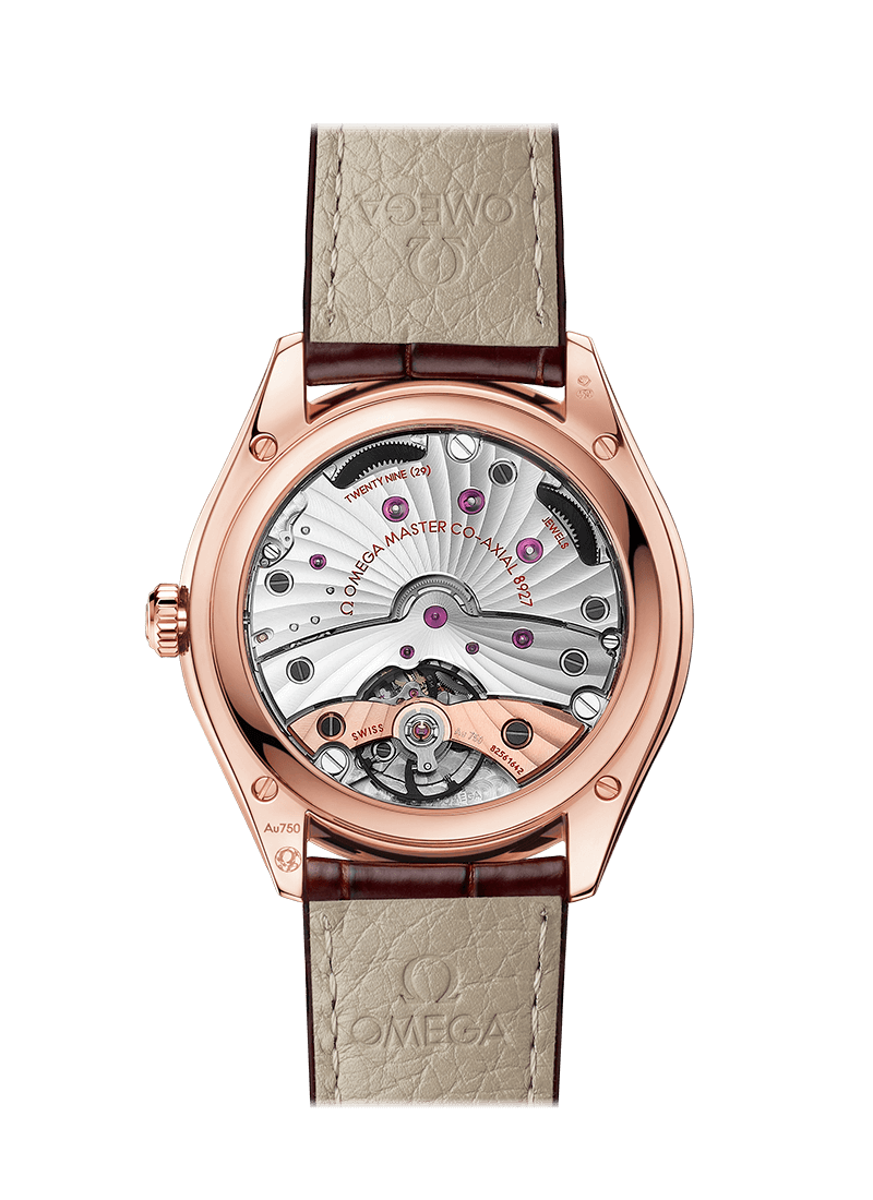 Omega De Ville Tresor Co?Axial Master Chronometer 18K Sedna™ Gold Man's Watch - Premium Luxury Product