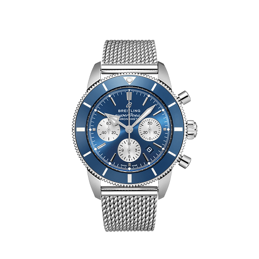 Breitling Superocean Heritage Chrongraph Stainless Steel  Men's Watch - Premium Luxury Product