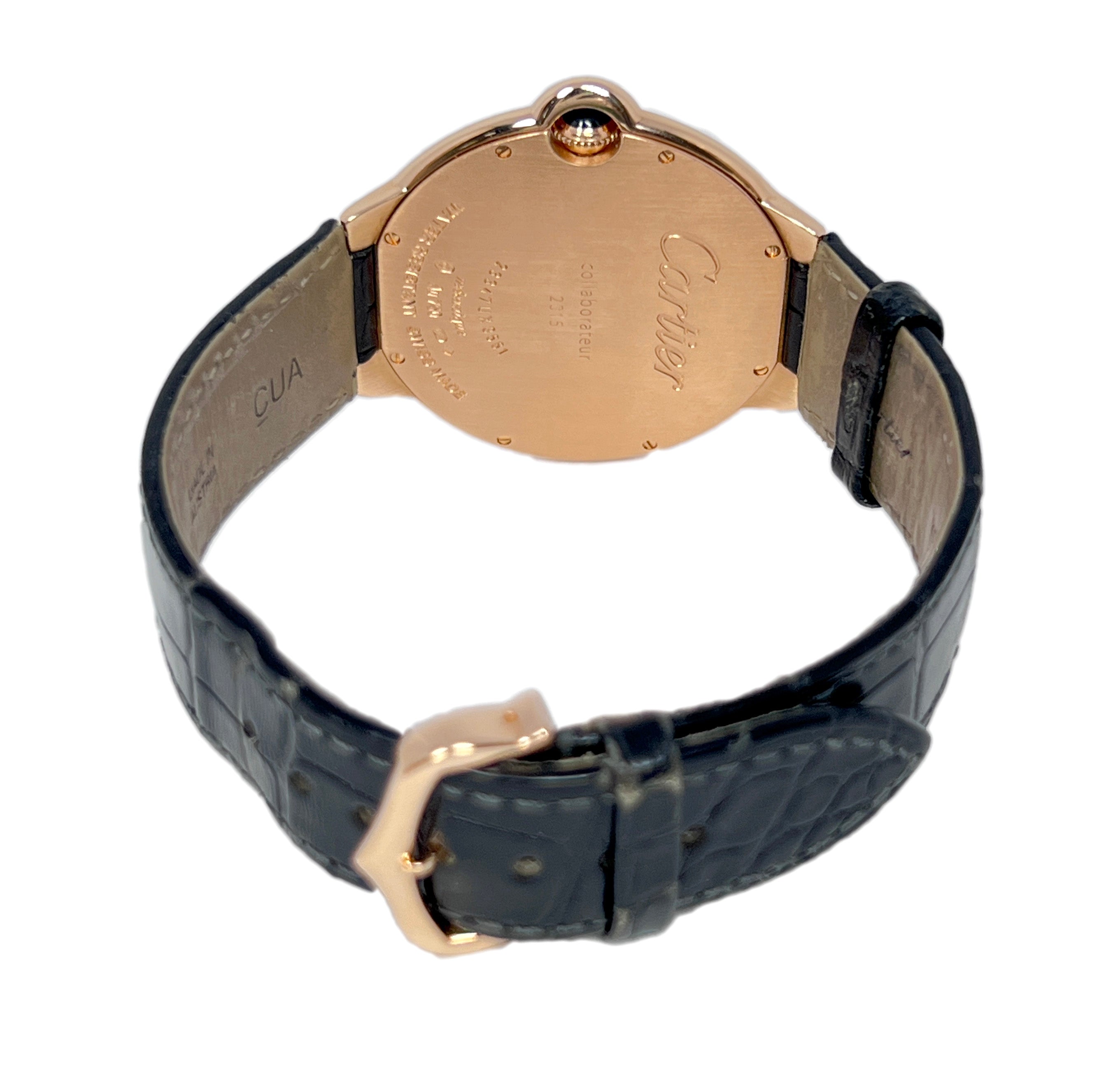 Cartier Ballon Bleu “LC” 18K Rose Gold Unisex Watch - Premium Luxury Product