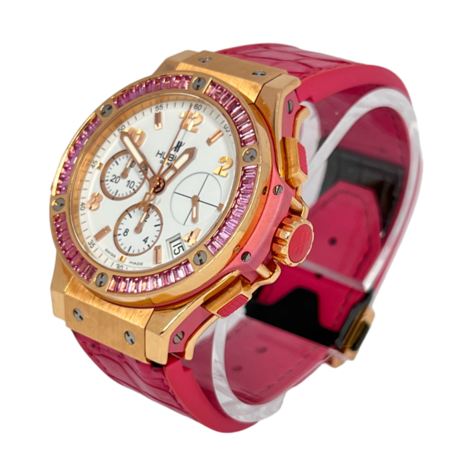 Hublot Big Bang Gold Tutti Frutti 18K Rose Gold Lady's Watch - Premium Luxury Product