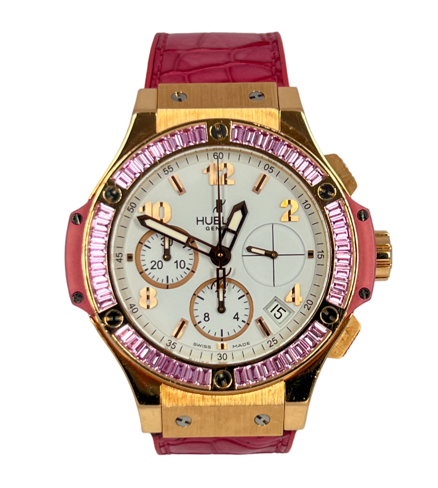Hublot Big Bang Gold Tutti Frutti 18K Rose Gold Lady's Watch - Premium Luxury Product