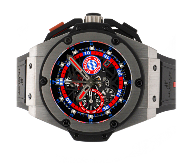 Hublot Big Bang King Power Bayern Munich Limited Edition Titanium Mens Watch - Premium Luxury Product