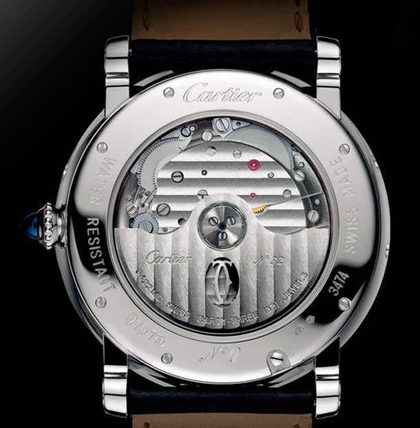 Cartier Rotonde Perpetual Calendar 18K White Gold Men's Watch - Premium Luxury Product