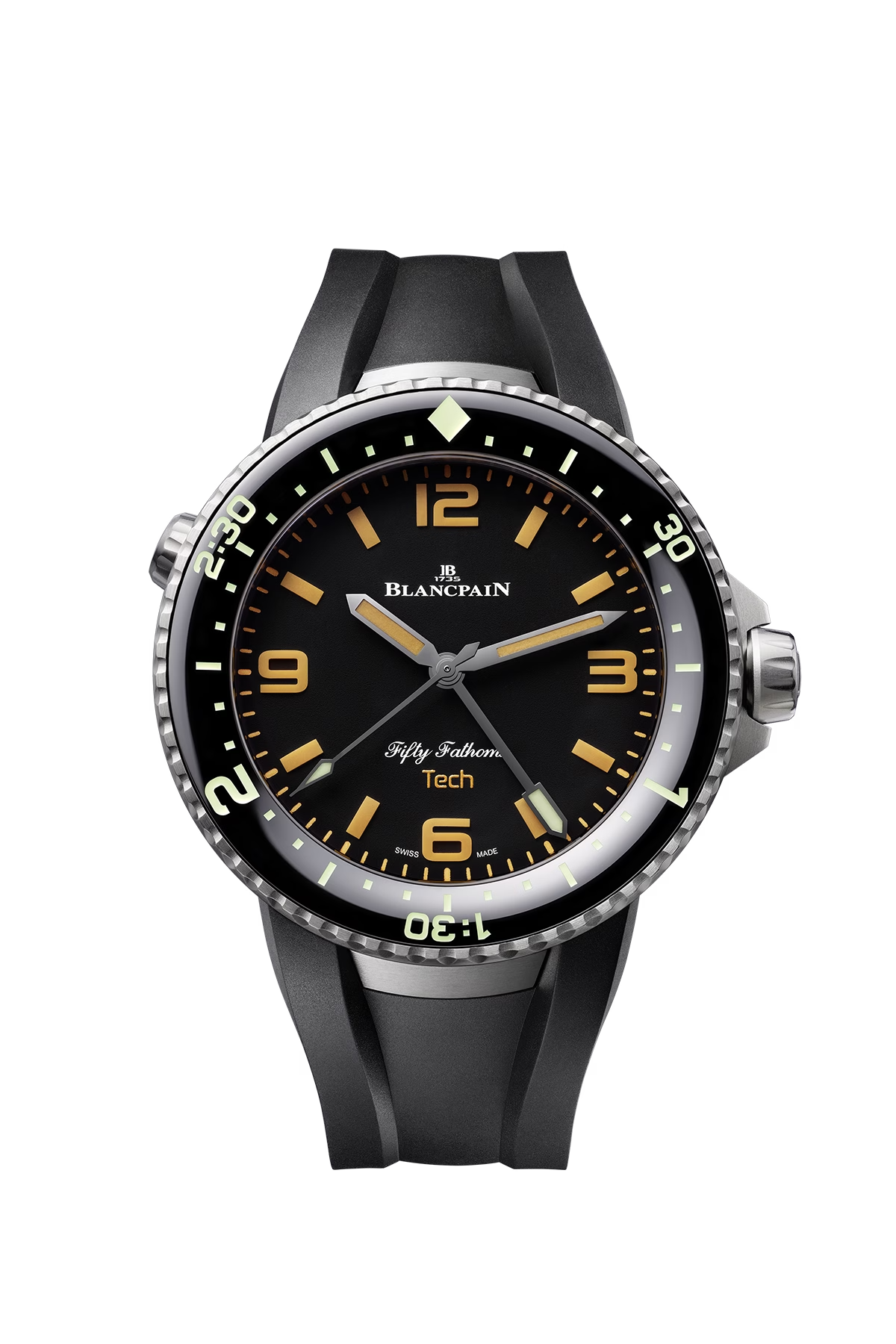Blancpain Fifty Fathoms Titanium Men's Watch - Premium Luxury Product