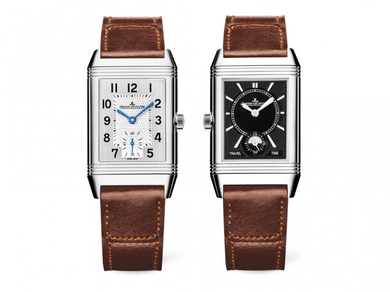 Jaeger-Lecoultre Reverso Classic Duoface Small Seconds Stainless steel Unisex Watch - Premium Luxury Product