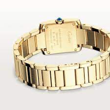 Cartier Tank Française 18K Yellow Gold Lady's Watch - Premium Luxury Product