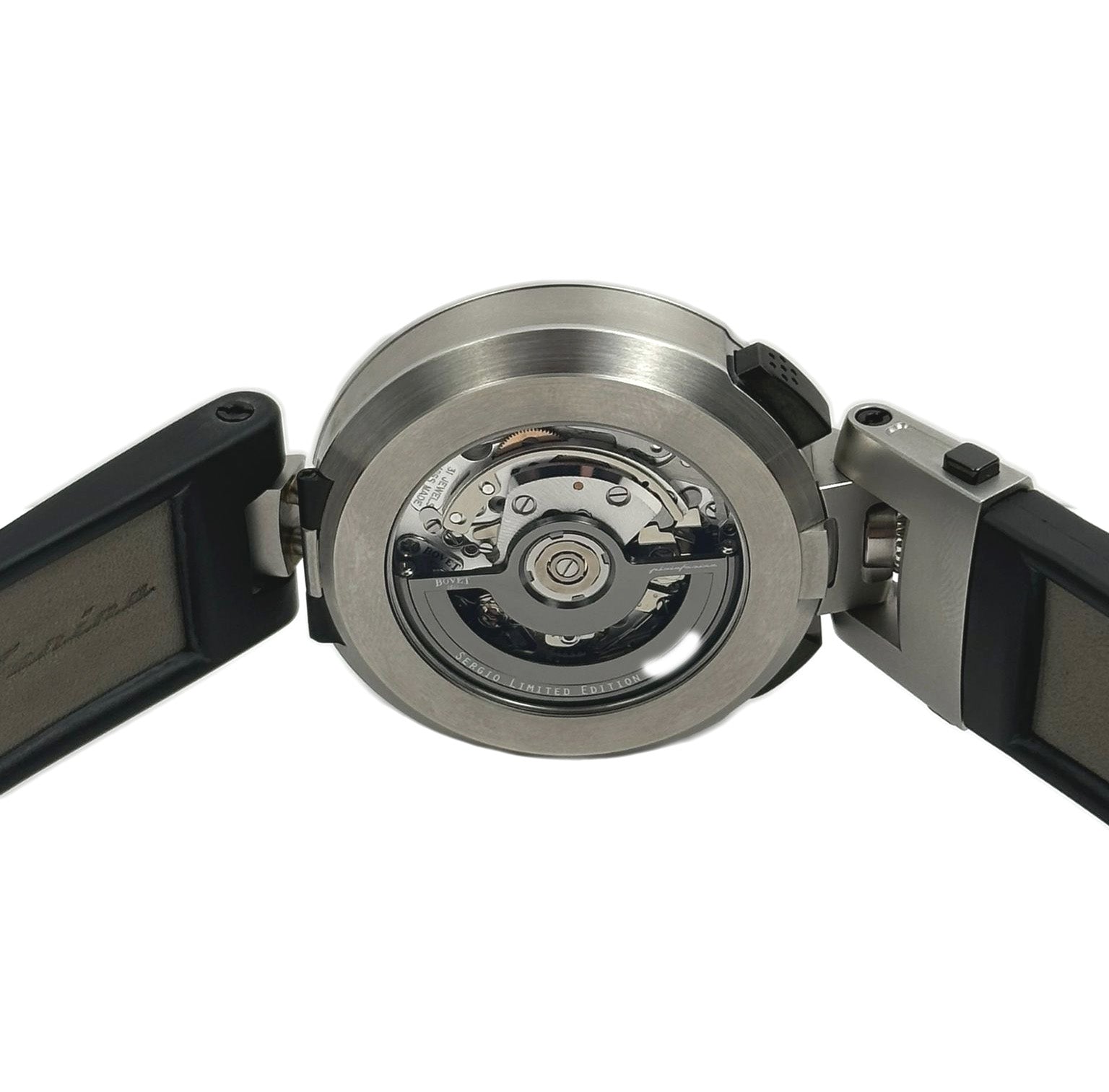 Bovet Sergio Split-Second Chronograph Stainless Steel Men's Watch - Premium Luxury Product