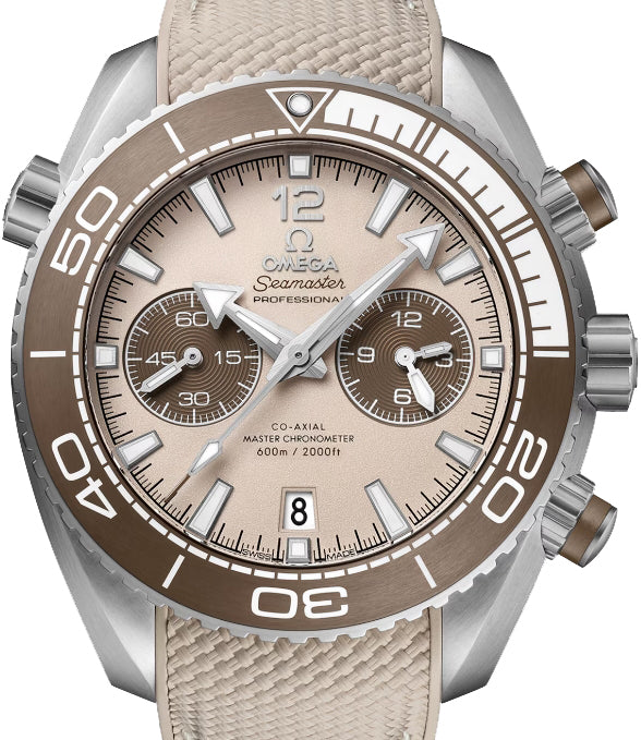 Omega Seamaster Planeta Ocean Chronograph Stainless steel & Ceramic Men's Watch - Premium Luxury Product
