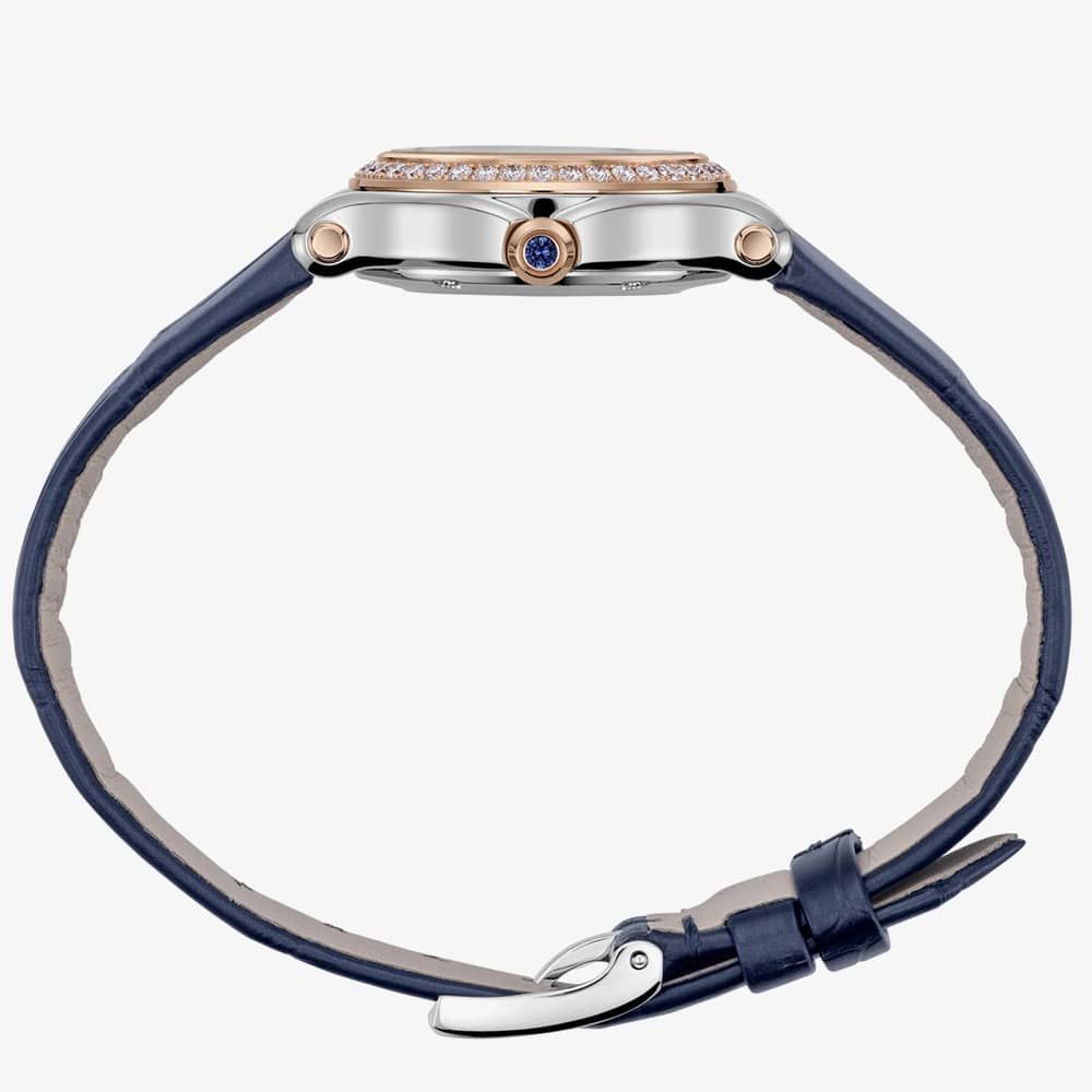 Chopard Happy Sport Stainless steel & Etnical Rose Gold & Diamonds Lady's Watch - Premium Luxury Product