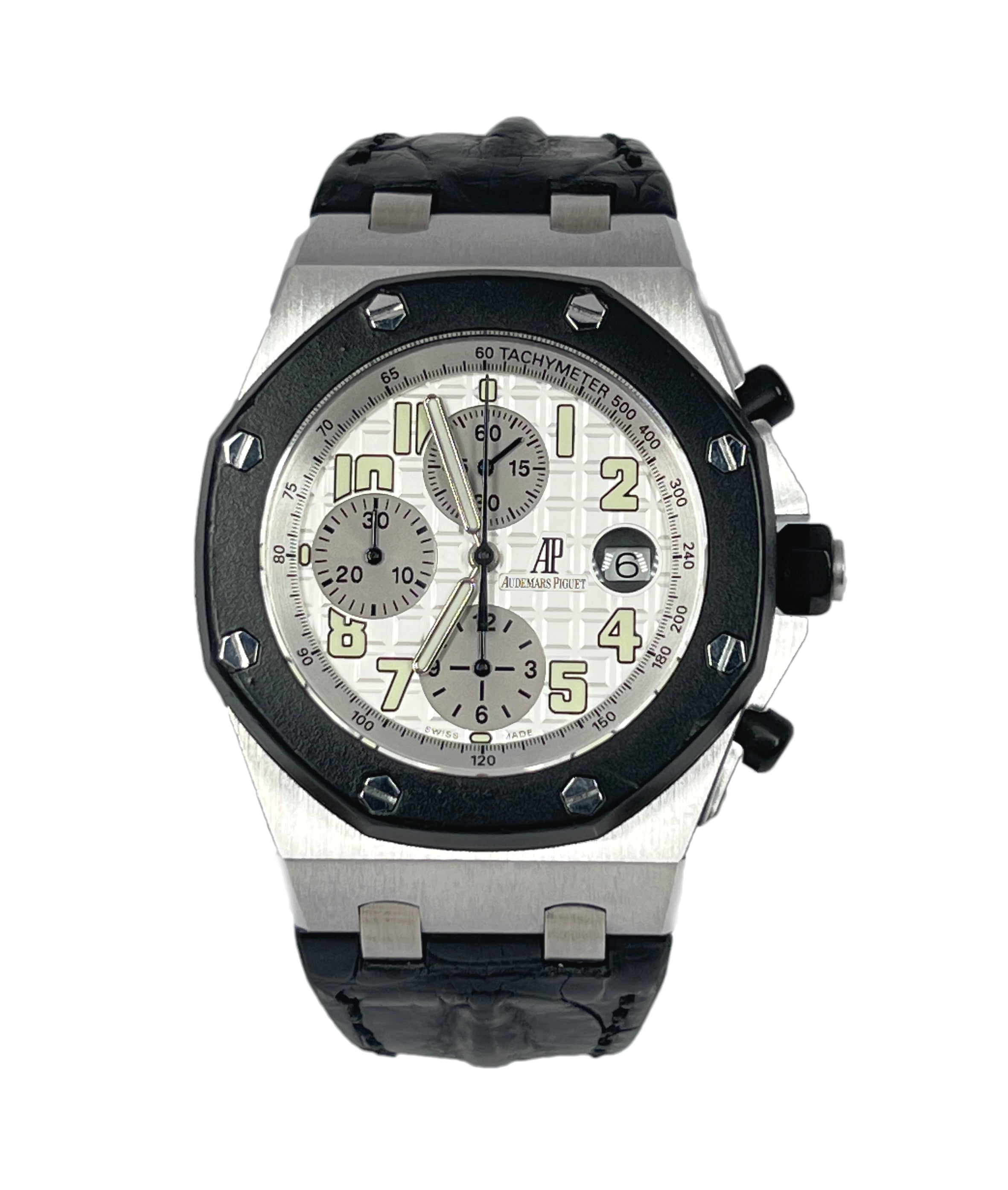 Audemars Piguet Royal Oak Offshore Chronograph Stainless steel Man's Watch - Premium Luxury Product