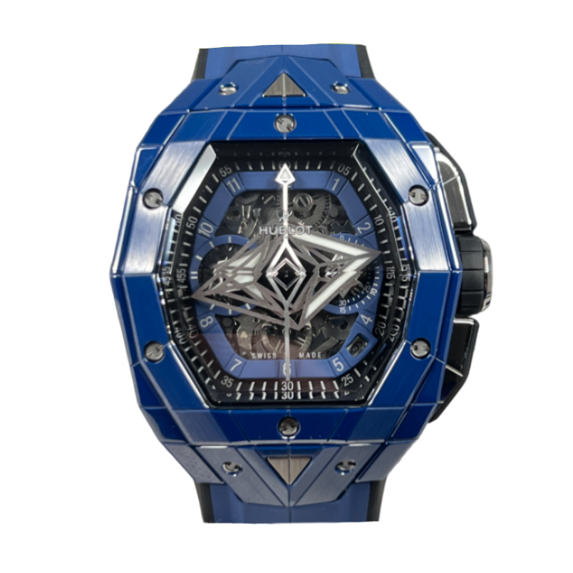 Hublot Big Bang Chronograph Sang Bleu Ceramic Men's Watch - Premium Luxury Product
