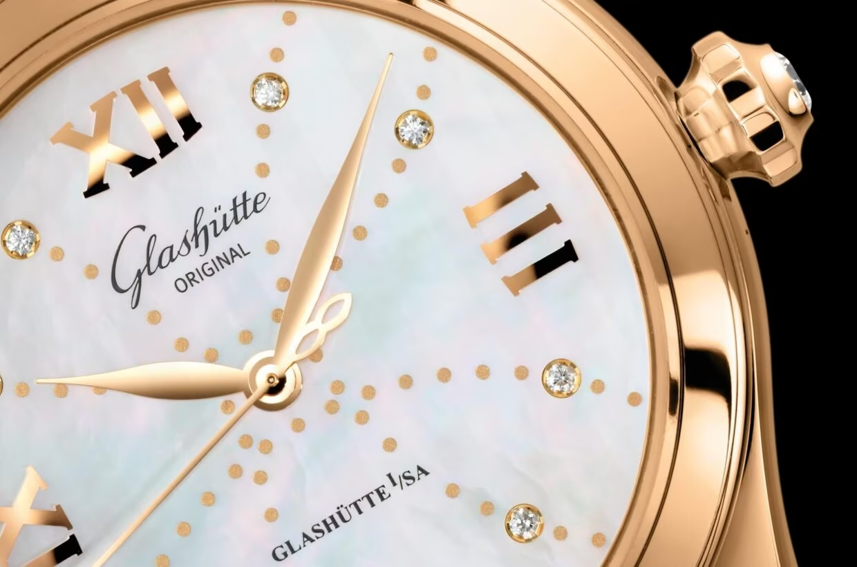 Glashutte Original Lady Collection Serenade 18K Rose Gold Lady's Watch - Premium Luxury Product
