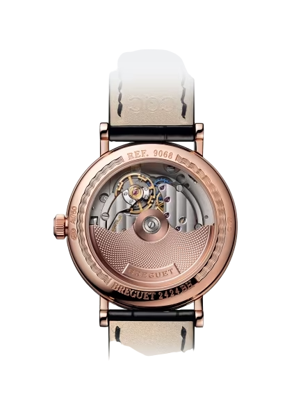 Breguet Classique Moon Phase 18K Rose Gold & Diamonds Lady's Watch - Premium Luxury Product