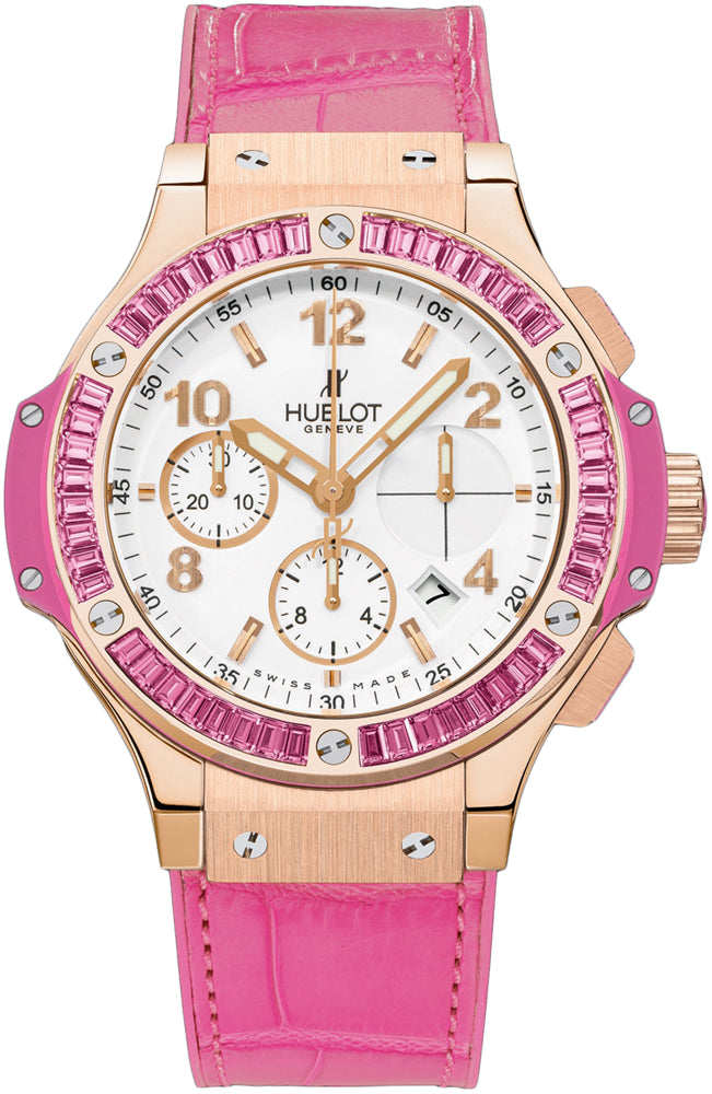 Hublot Big Bang Gold Tutti Frutti 18K Rose Gold Lady's Watch - Premium Luxury Product