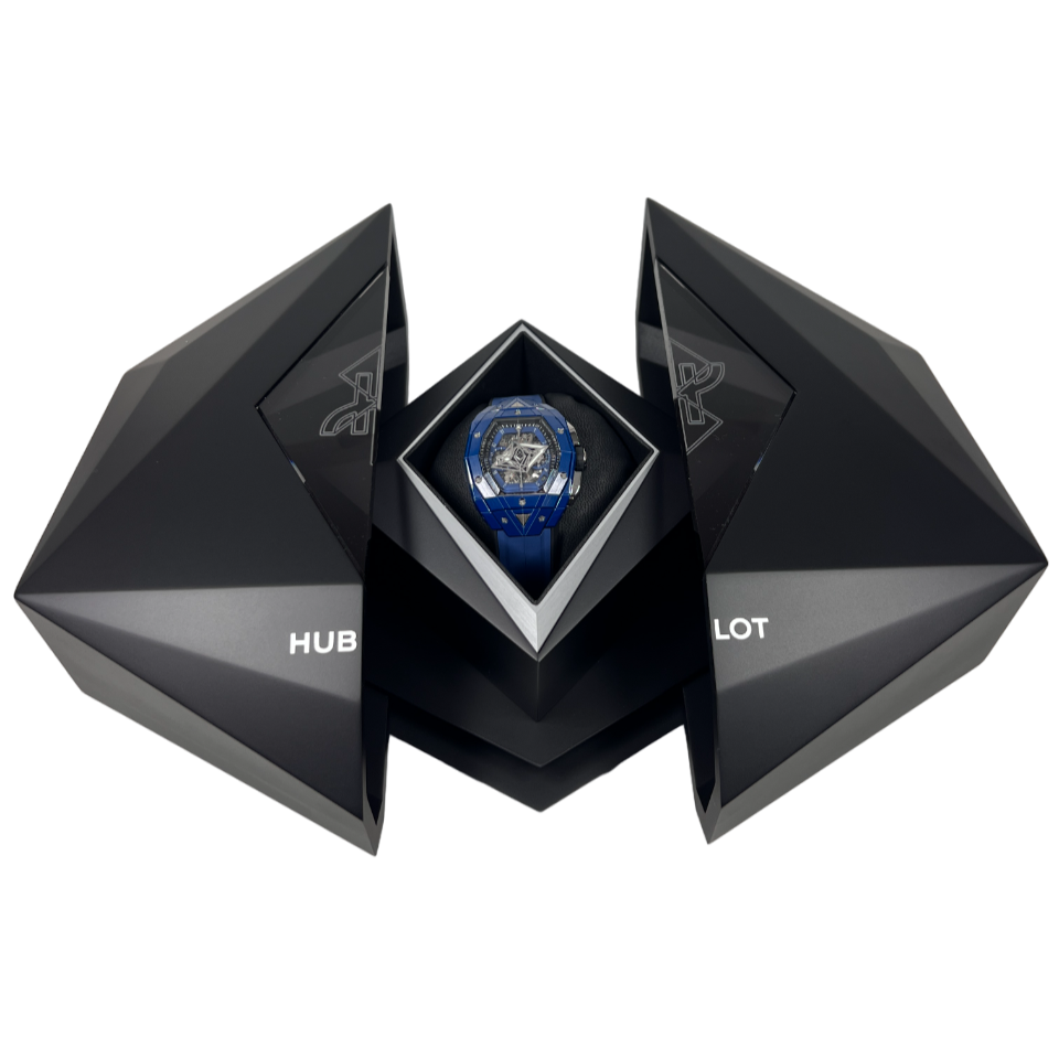 Hublot Big Bang Chronograph Sang Bleu Ceramic Men's Watch - Premium Luxury Product