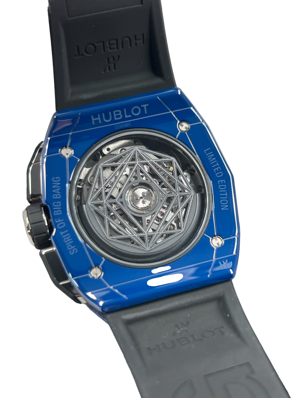 Hublot Big Bang Chronograph Sang Bleu Ceramic Men's Watch - Premium Luxury Product