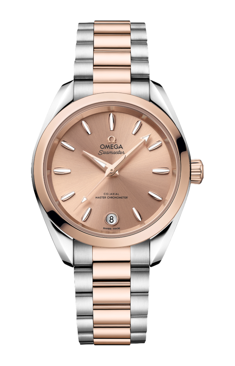 Omega Seamaster Aqua Terra Stainless steel & 18K Canopus Gold™ Unisex Watch - Premium Luxury Product