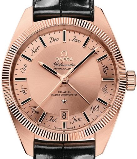 Omega Seamaster Constellation Globemaster 18K Sedna™ gold Men's Watch - Premium Luxury Product