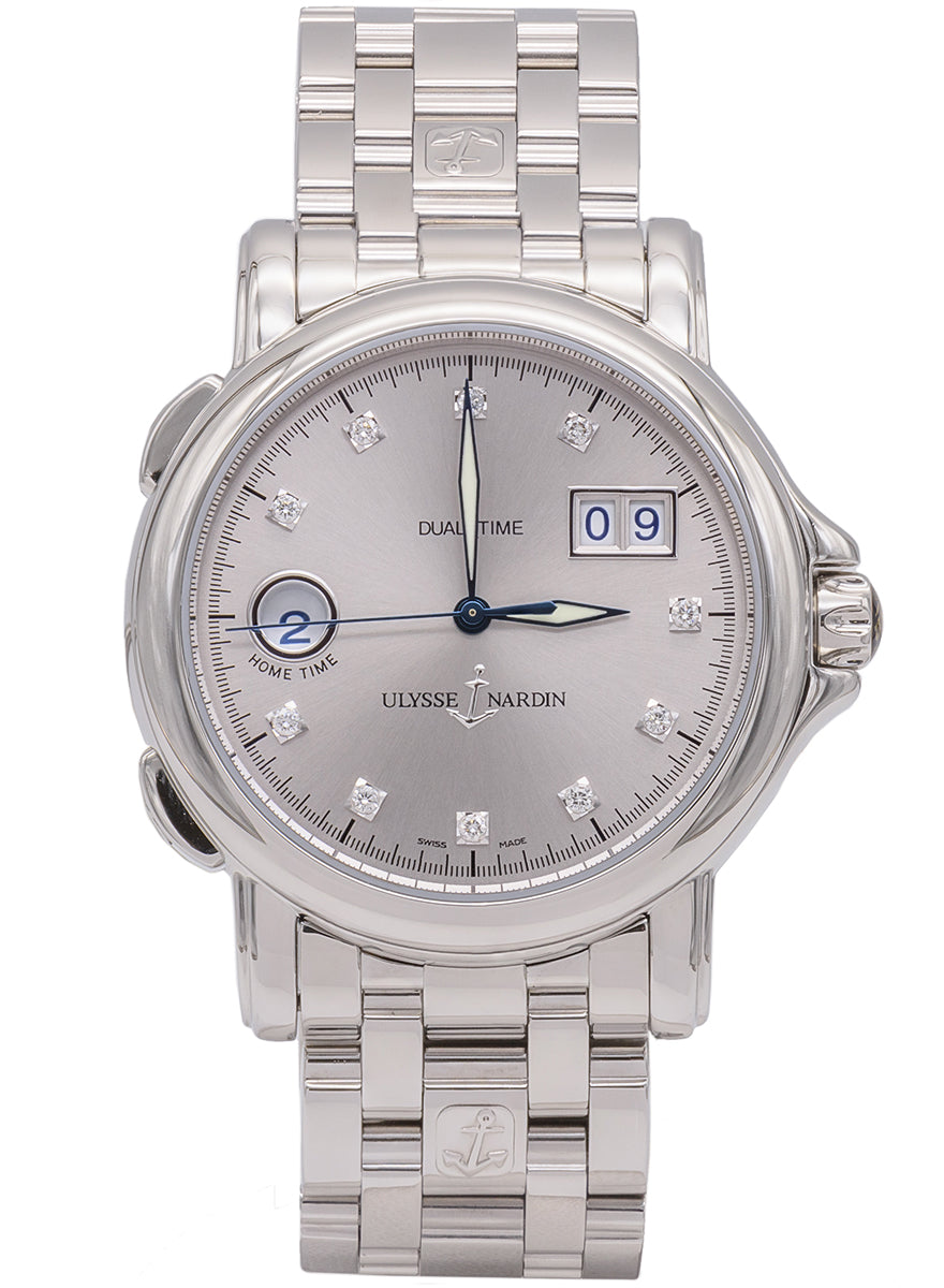 Ulysse Nardin San Marco Big Date GMT Stainless steel Men's Watch