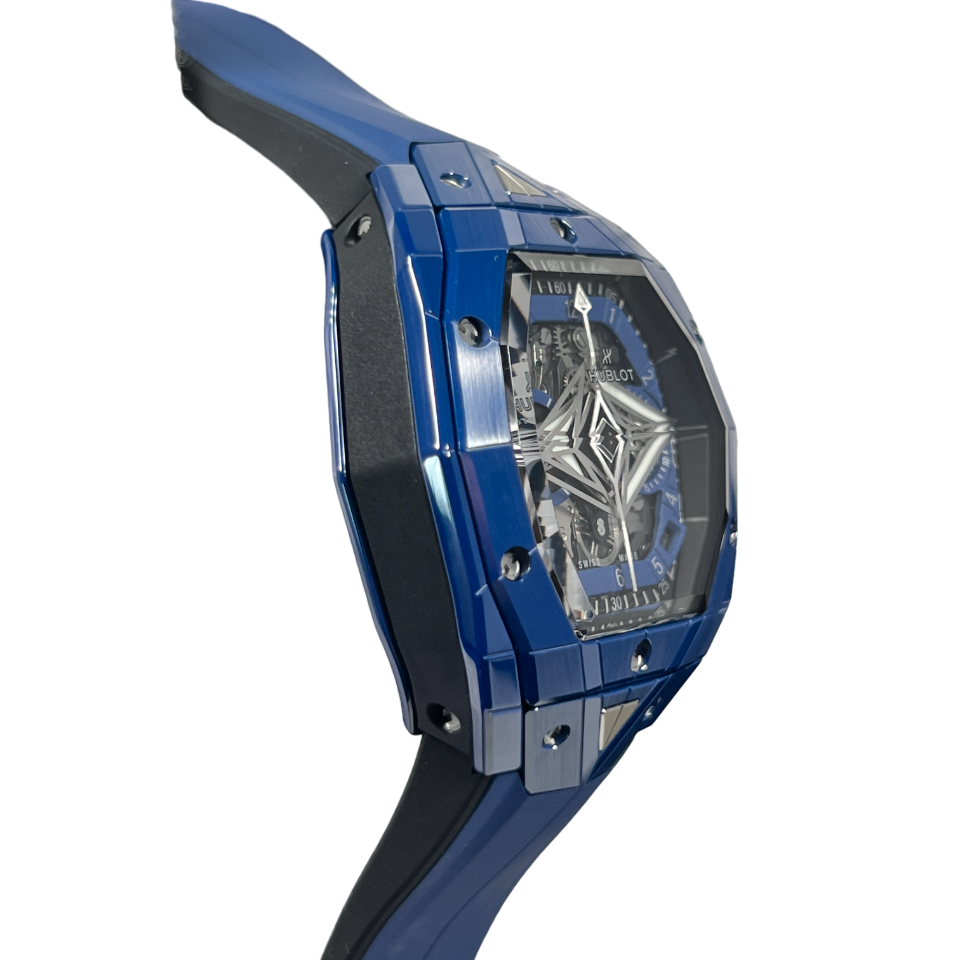 Hublot Big Bang Chronograph Sang Bleu Ceramic Men's Watch - Premium Luxury Product