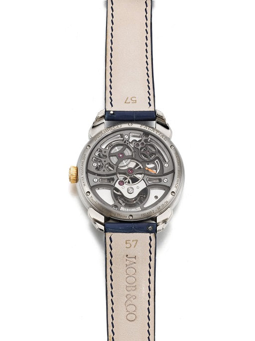 Jacob&Co Grand Complication Palatial Flying Tourbillon Jumping Hours Titanium Men's Watch - Premium Luxury Product