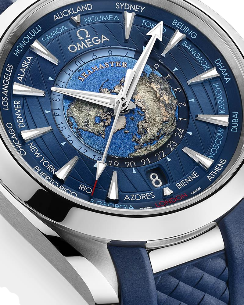 Omega Seamaster Aqua Terra GMT Chronometer Stainless steel Men's Watch - Premium Luxury Product